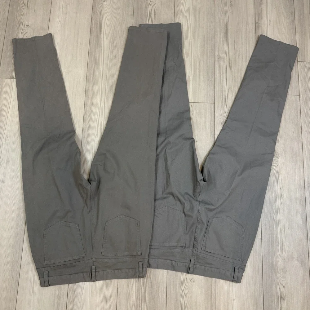 Lot Of 2 Mens Footjoy Straight‎ Leg Grays Pants 33x32 Pockets